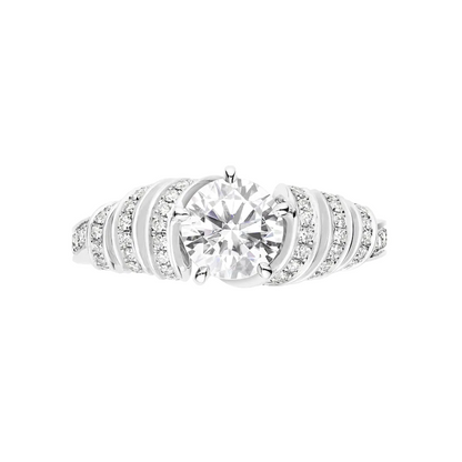 SM-084362五爪螺旋戒指主石1CT