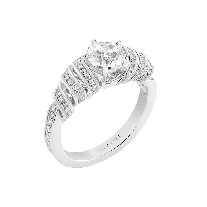 SM-084362五爪螺旋戒指主石1CT