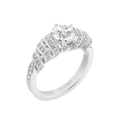 SM-084362五爪螺旋戒指主石1CT