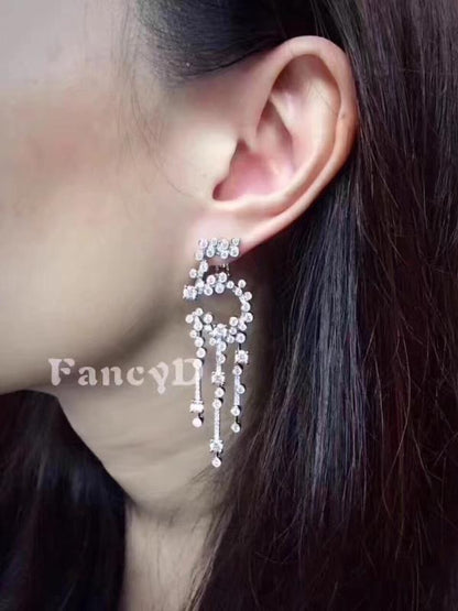 XNE-J679521 Number 5 luxury earrings
