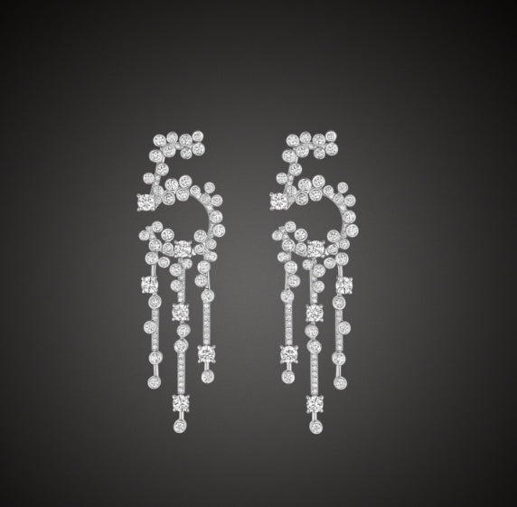 XNE-J679521 Number 5 luxury earrings