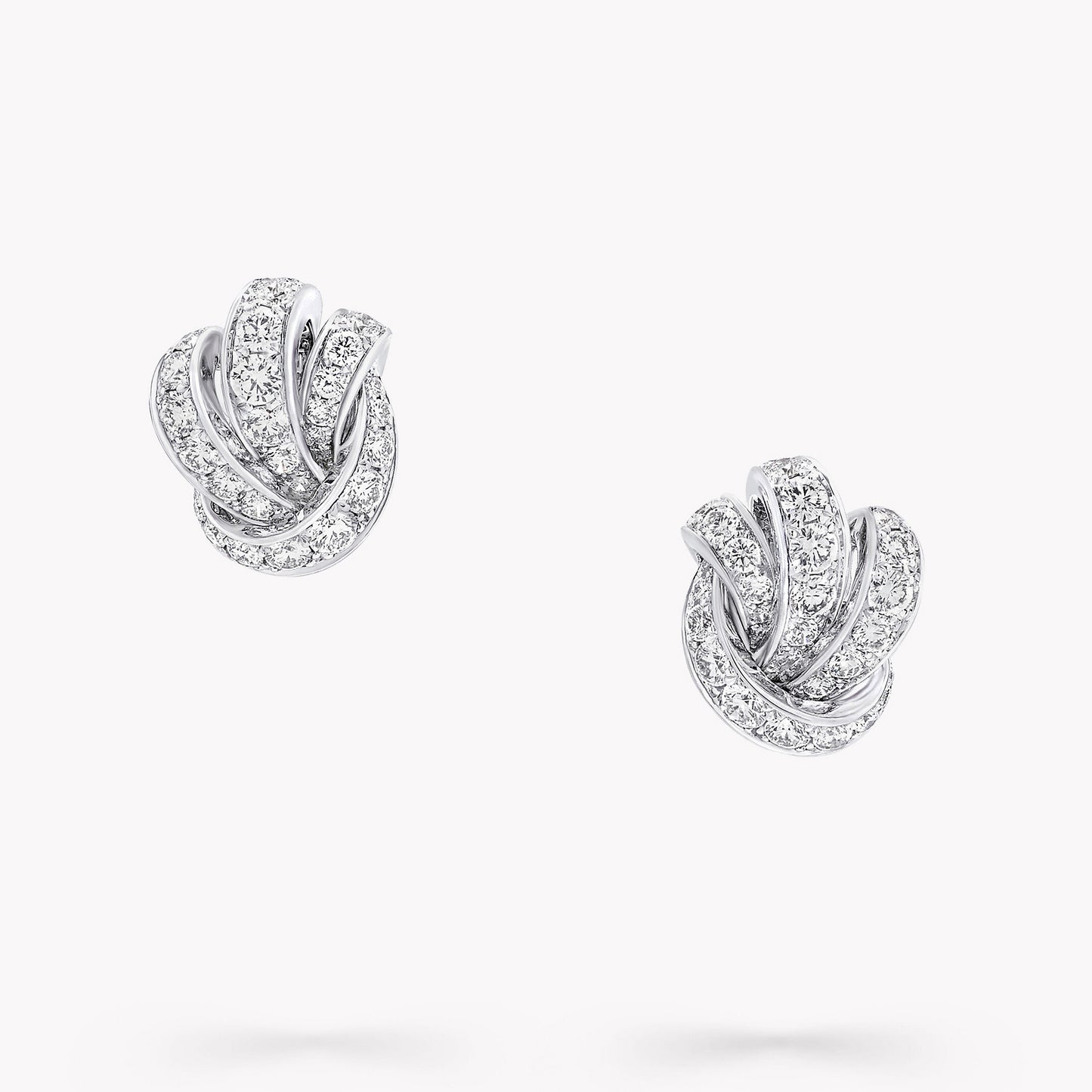 GLF-RGE1408 bow knot stone earrings