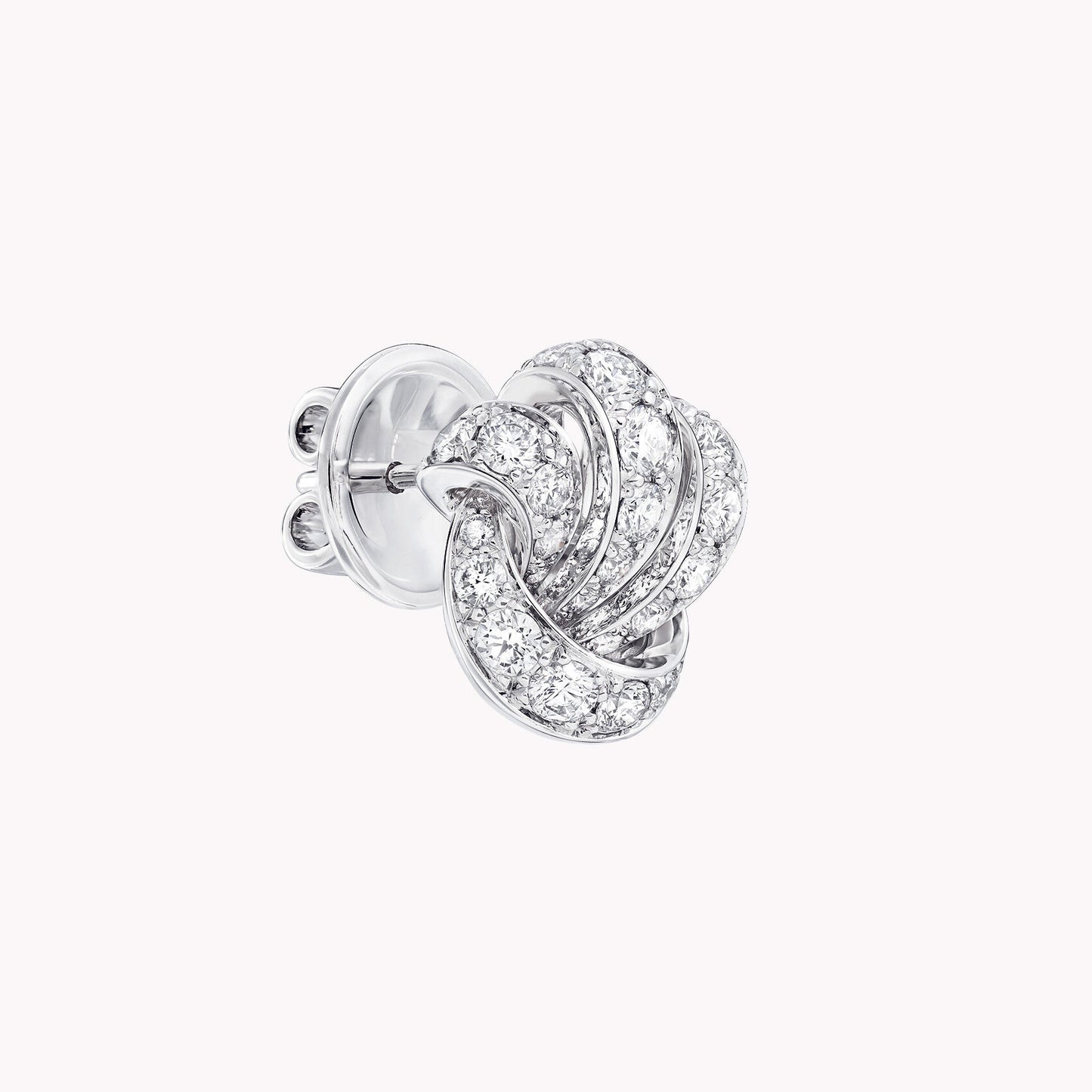 GLF-RGE1408 bow knot stone earrings