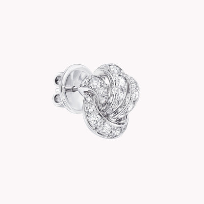 GLF-RGE1408 bow knot stone earrings