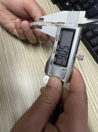 TIF11621063客版剑脊T字镶钻宽式铰链手镯