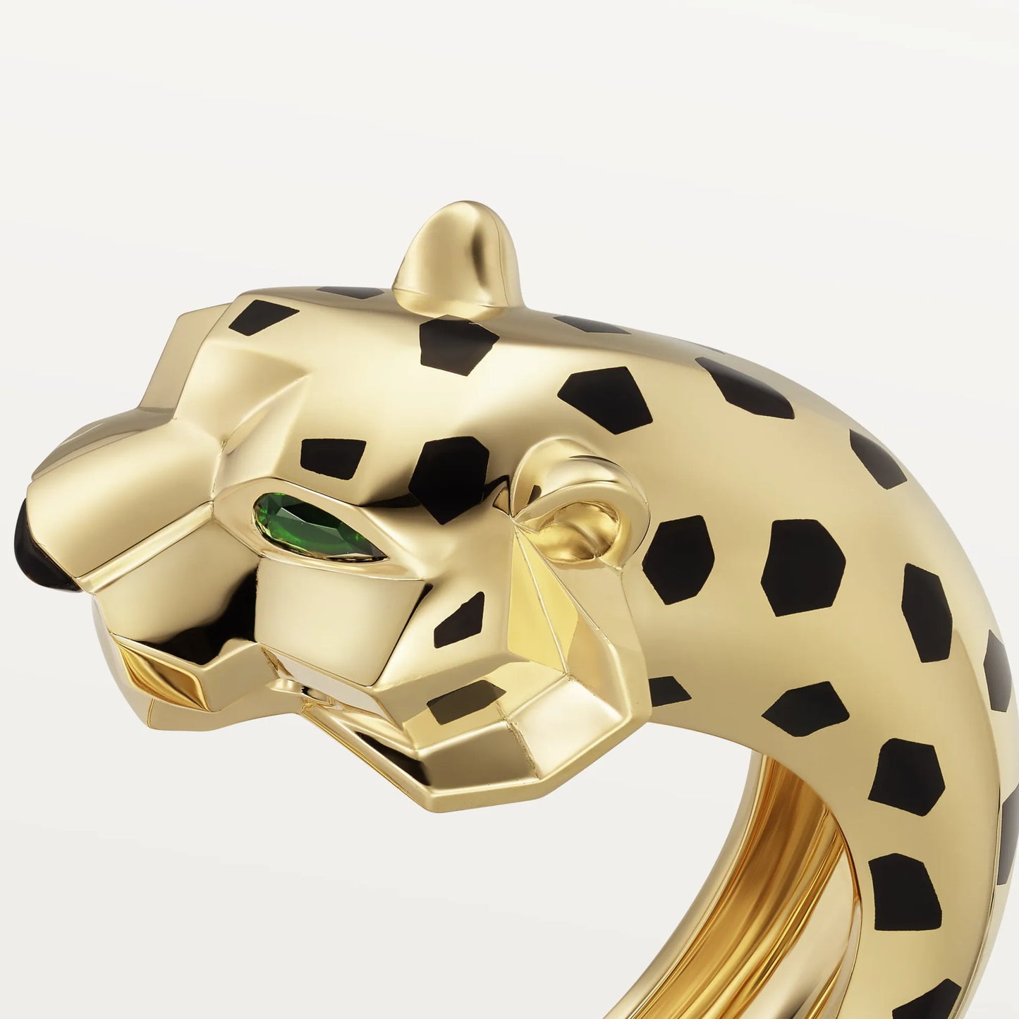 KDY-H6038815 Leopard Giraffe Double Headed Open Bracelet 17#