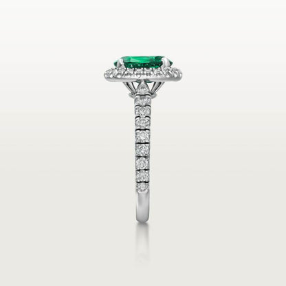KDY-N4766400蛋形围石戒指8.87X7.10X5MM13#