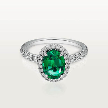 KDY-N4766400蛋形围石戒指8.87X7.10X5MM13#