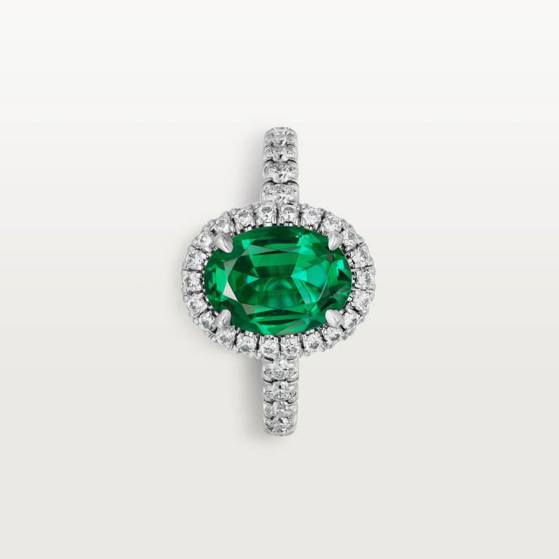KDY-N4766400蛋形围石戒指8.87X7.10X5MM13#