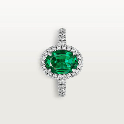 KDY-N4766400蛋形围石戒指8.87X7.10X5MM13#