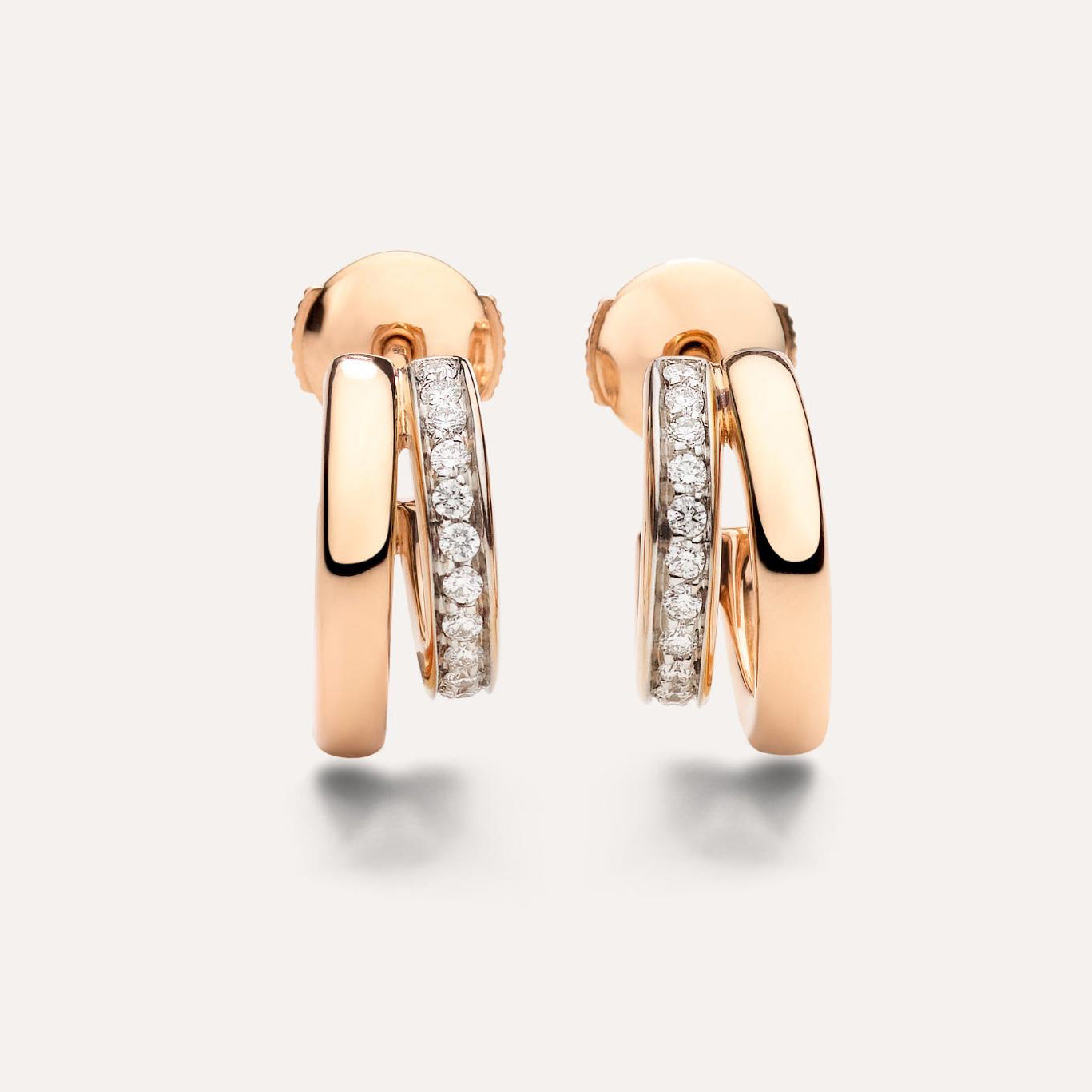 BMLD-POB8111 C-shaped arc earrings