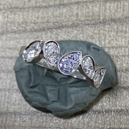 SM-083668客版小水滴镶口组合条戒