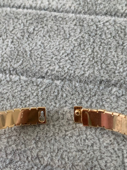 DIOR-JGEM95014光金条条拼手镯