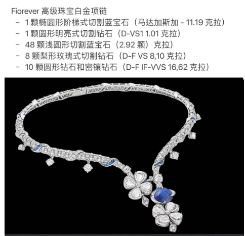 BGL-549422满钻三角梅花四瓣花项链