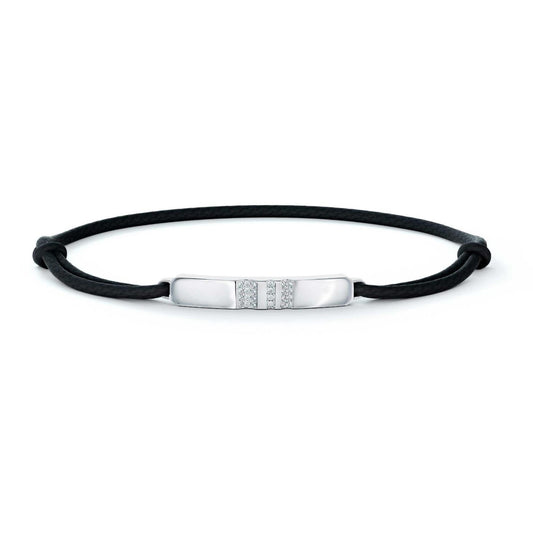 DBES-B1032500000 Washboard Black String Bracelet