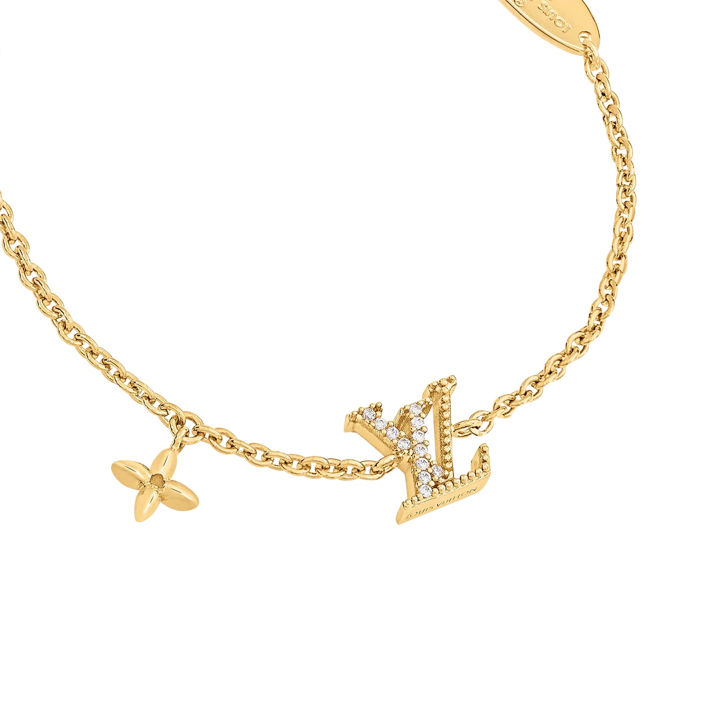 LV-M00587 letters LV bracelet LOGO