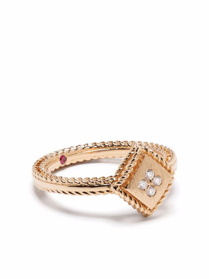 LBT-ADR777RI2844扭绳方块戒指