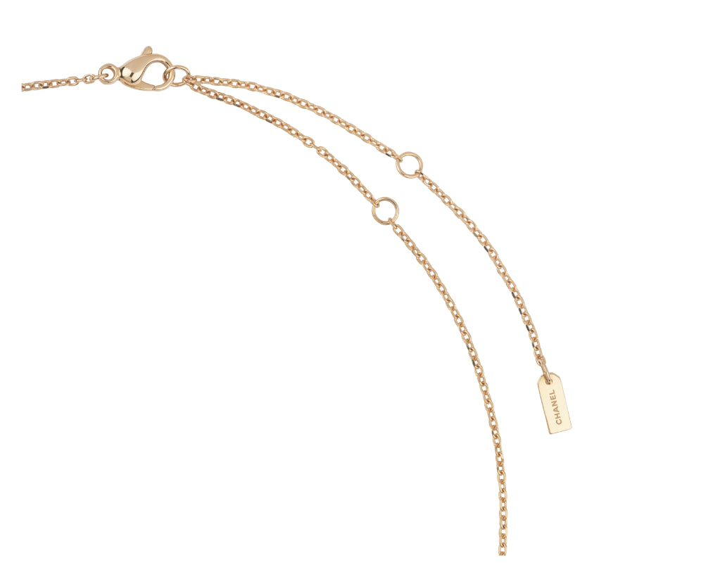 XNE-J12429 Number 5 tether pendant necklace