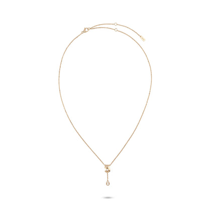 XNE-J12429 Number 5 tether pendant necklace