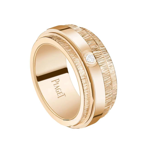 BJ-A415147 11MM bark pattern rotating ring