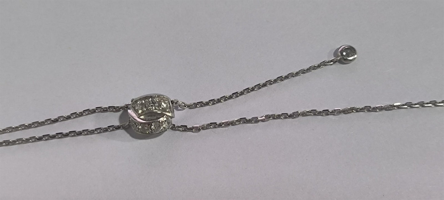 SM-083307客版叉叉款绳结栓链吊坠