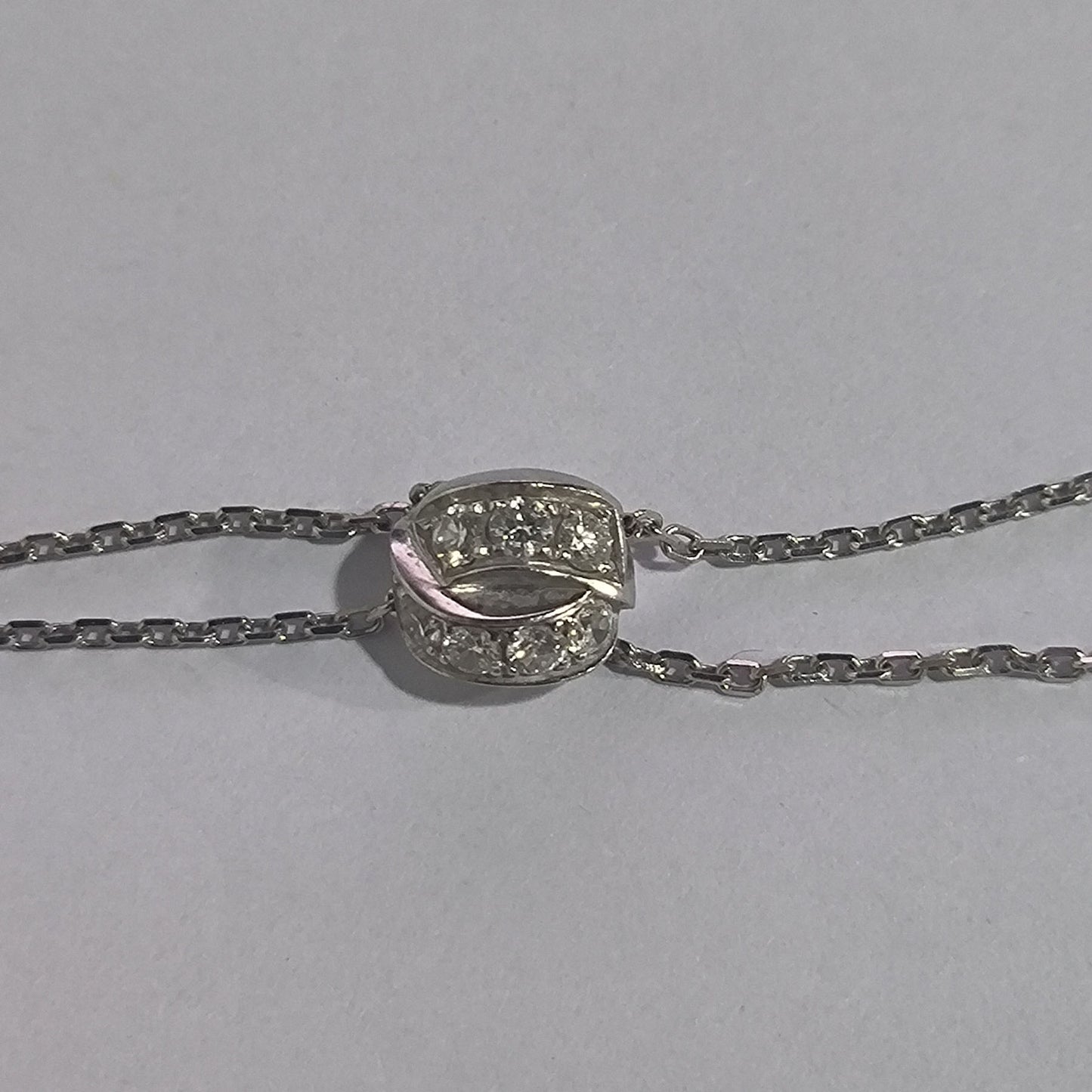 SM-083307客版叉叉款绳结栓链吊坠