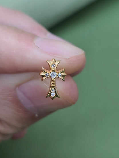 KLX-ES939148 cross earrings guest version