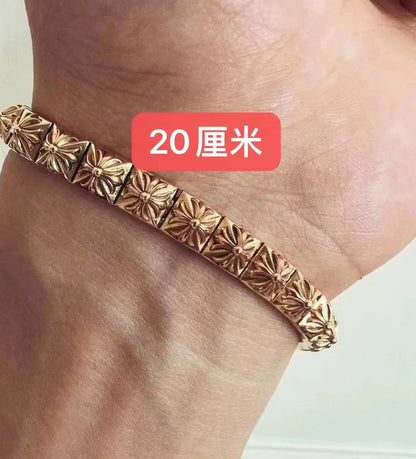 KLX-151158十字架茅花手链