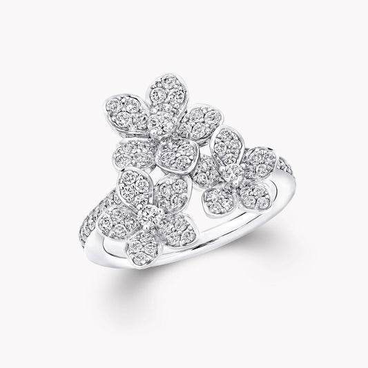 GLF-RGR843 mini three-petal ring