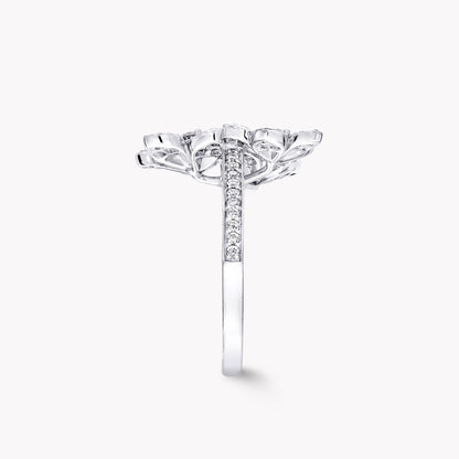 GLF-RGR843 mini three-petal ring