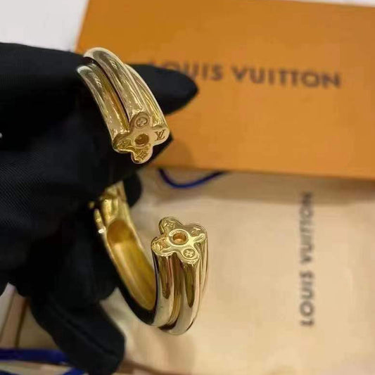 LV-Q48641 plum blossom flying mark four-leaf clover open bracelet