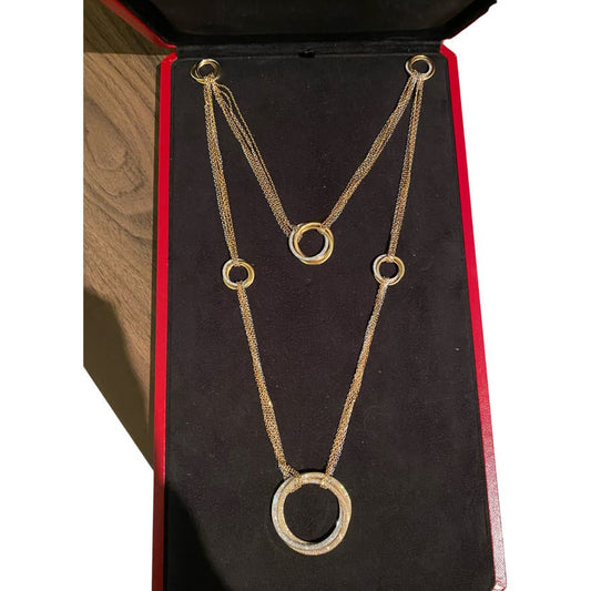 KDY-8486544 three-ring three-color large necklace set