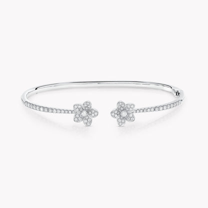 GLF-RGB540 double flower open bracelet