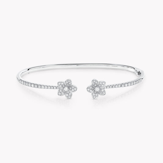 GLF-RGB540 double flower open bracelet