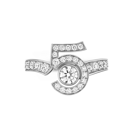 XNE-J12405 Number 5 Ring