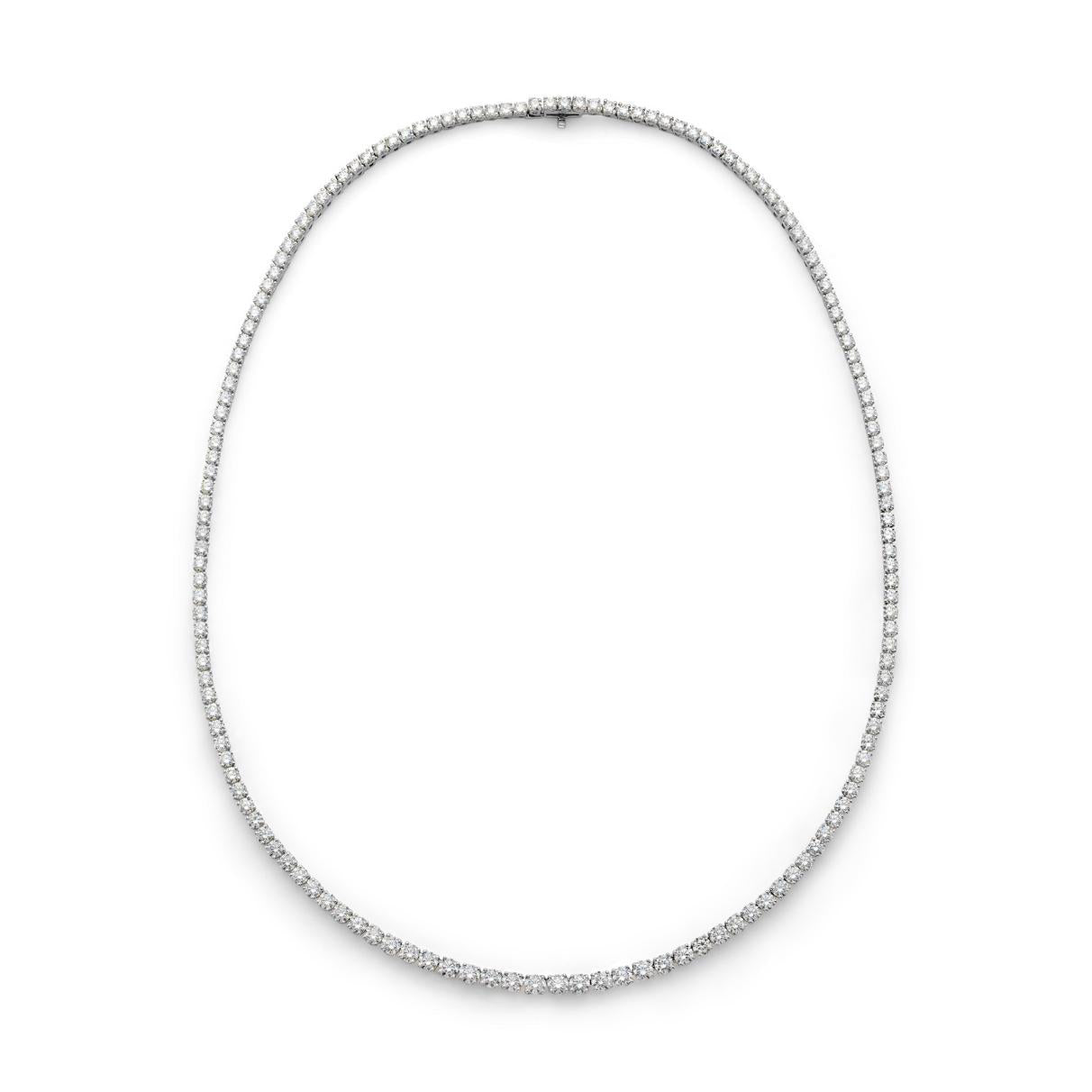 DBES-N102115 four-prong inlay necklace