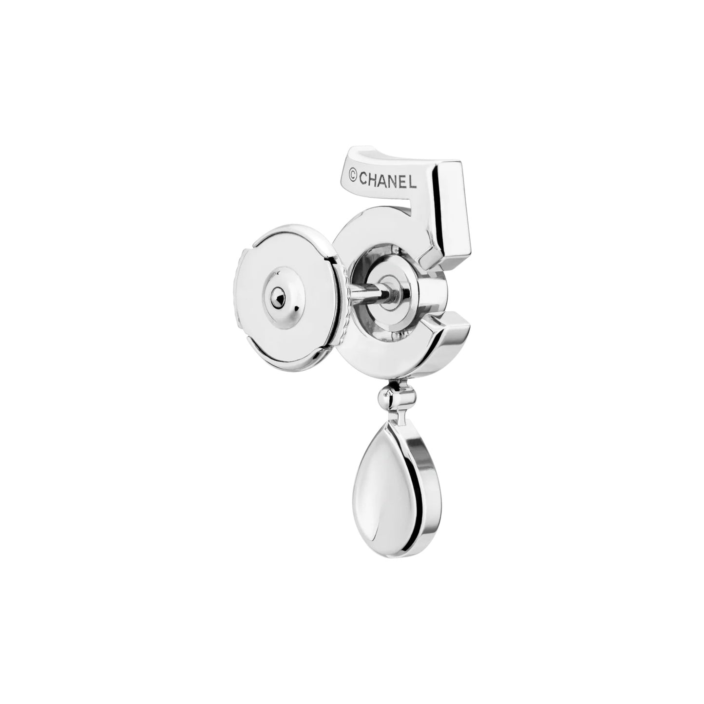 XNE-J11992 Number 5 Earrings