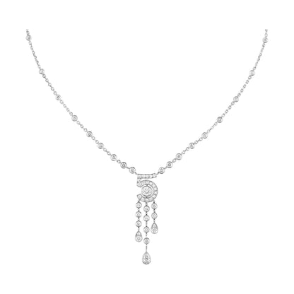 XNE-J11998 number 5-word necklace