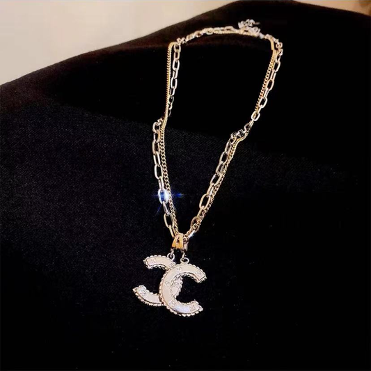 XNE-1842252 20.9MM twisted rope double C bolt chain pendant