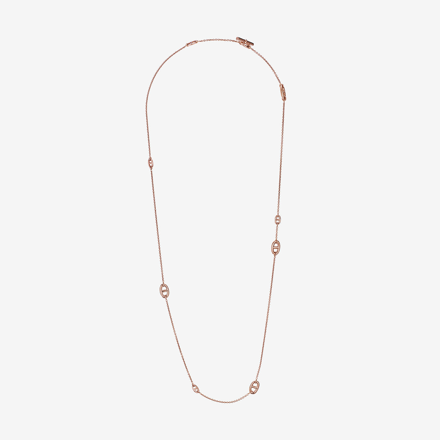 AMS-H105201B Japanese character pig nose necklace