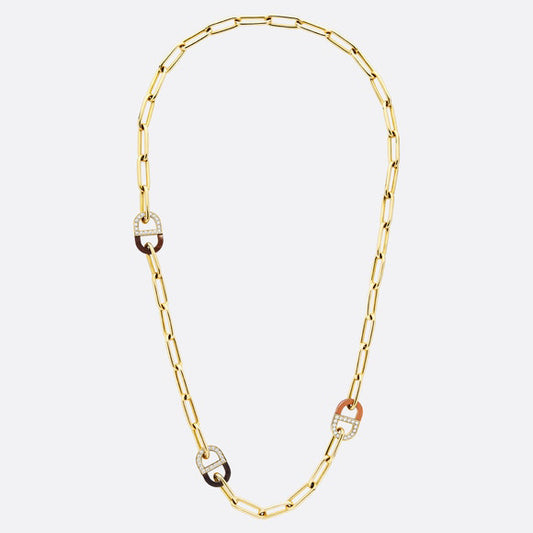 DIOR-JCCD94001 pig nose Japanese sandalwood necklace
