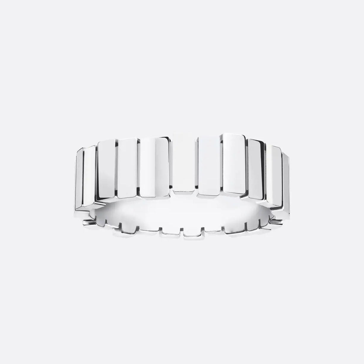 DA-JGEM95020光金方块格子组合条形戒