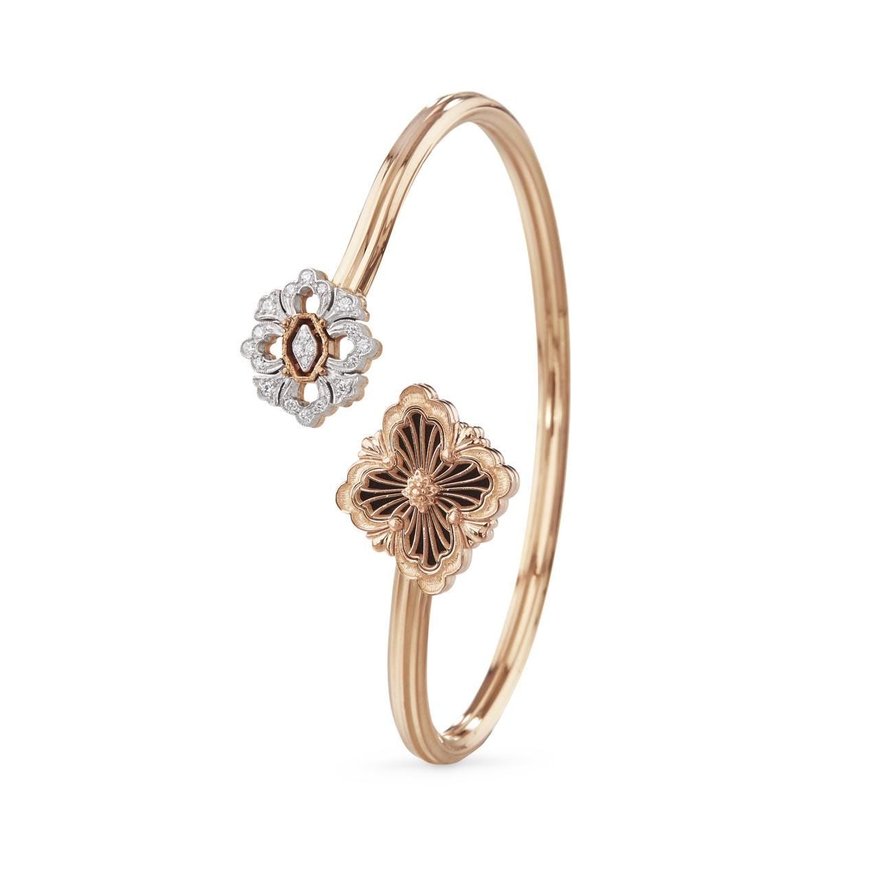 BQLT-SZ873242 Ling-shaped four-leaf clover flower retro bracelet