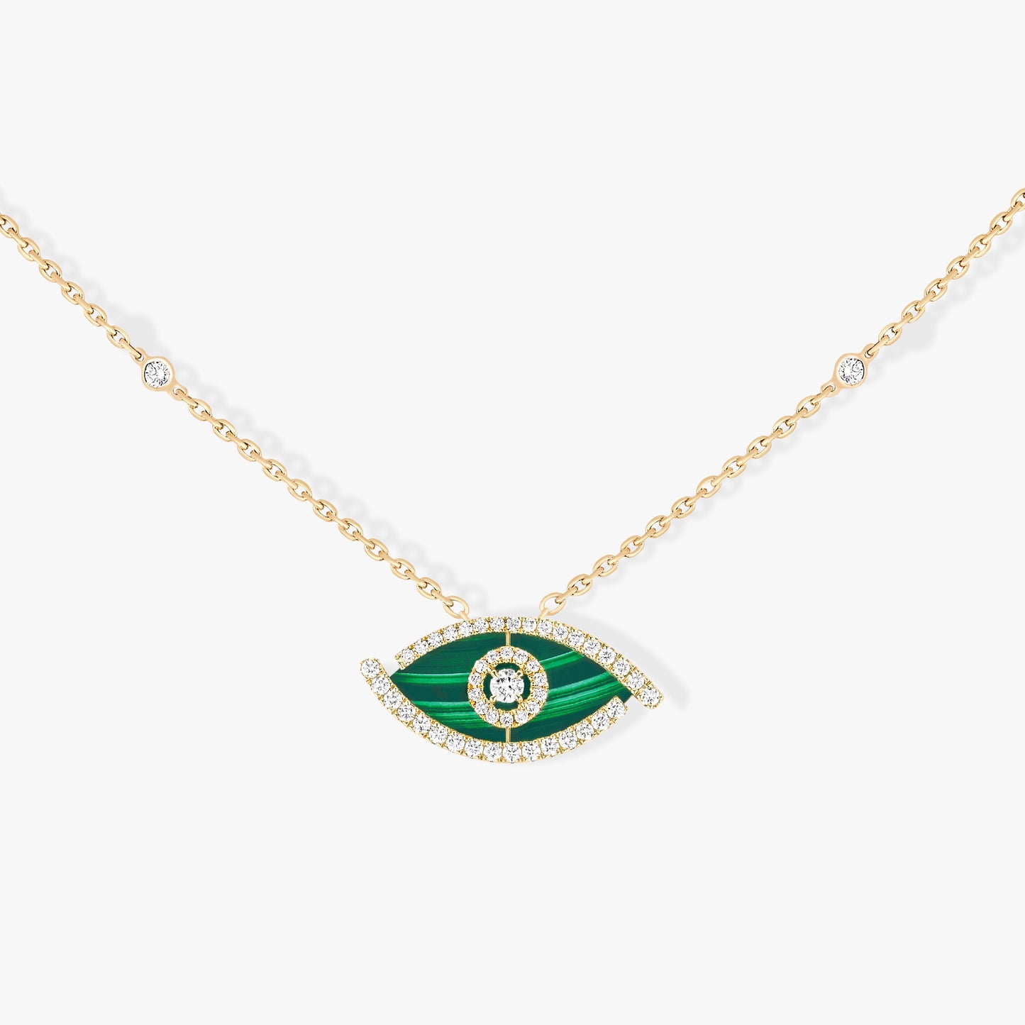 MSK-12592 eye tether pendant necklace