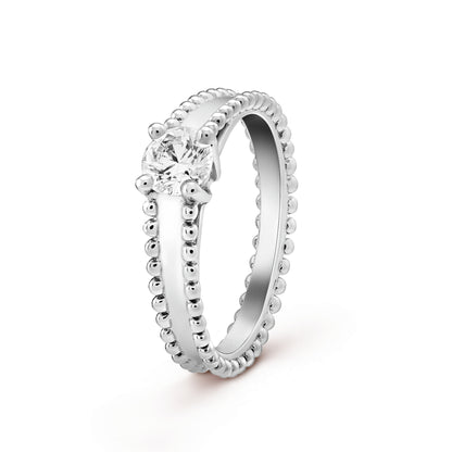 VCARG29400版本二  珠珠戒指10#0.5ct