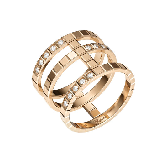 XB-827007-5010 plaid wide version three row ring