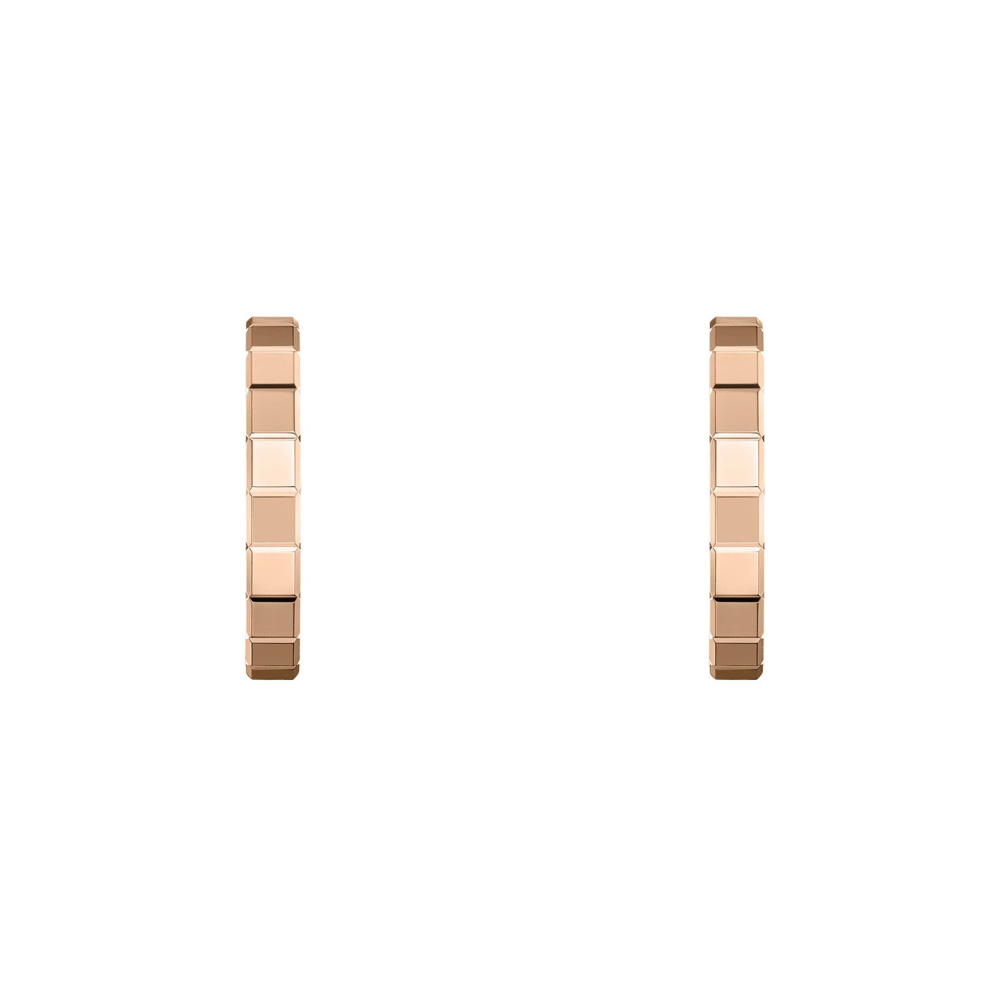 XB-837702-5006 plaid gold earrings