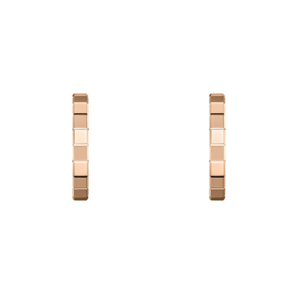 XB-837702-5006 plaid gold earrings