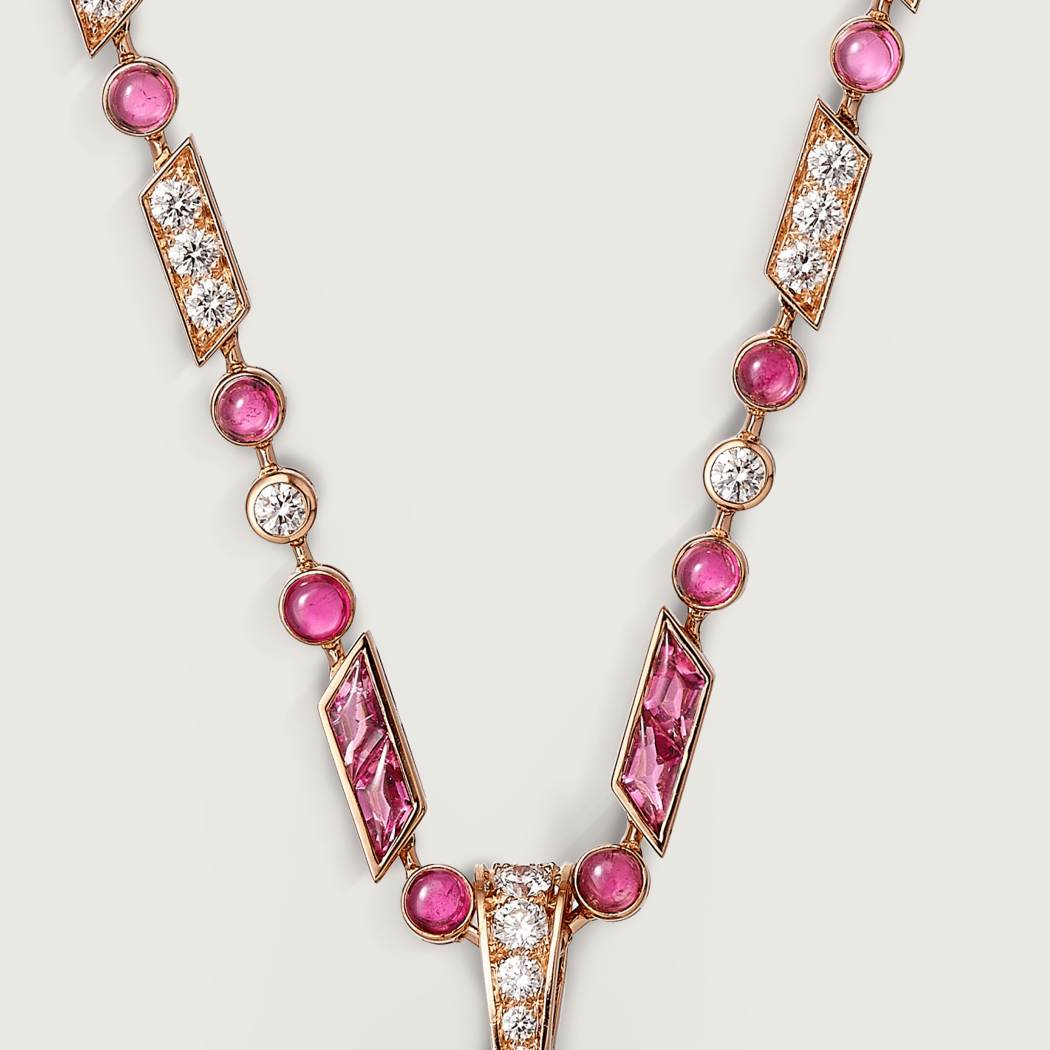 KDY-H7000325 Side Leopard Head Necklace