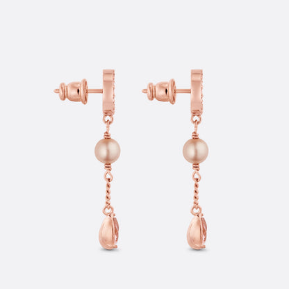 DIOR-E1859PTCCY字母CD开口耳钉25mm